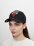 Бейсболка MITCHELL NESS арт. HHSSINTL1245-CBUBLCK Chicago Bulls NBA (черный)